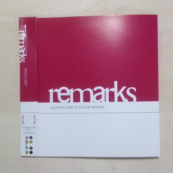 2/$15 Remarks Journaling & Scrapbook Sticker Book - Picture 3 of 6